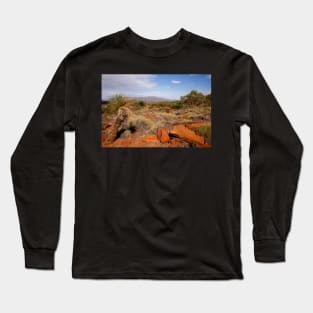 Australian Outback Desert Landscape Long Sleeve T-Shirt